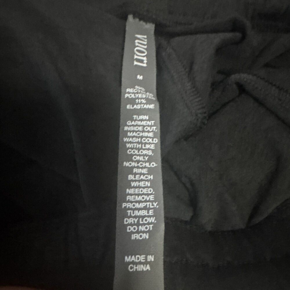 Vuori Women's Halo Essential Wideleg Pant Black Heather SZ M NWT - Picture 9 of 11